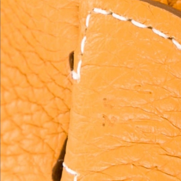 Hermes Evelyn’s III GM Potiron Orange Clemente Leather with Palladium hardware, - Picture 7 of 9